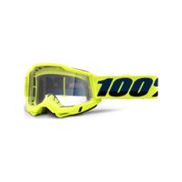 100% SPEEDLAB Cyklistické brýle - ACCURI 2 - žlutá/modrá