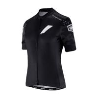 100% SPEEDLAB Cyklistický dres s krátkým rukávem - EXCEEDA W - černá/šedá S