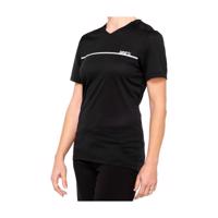 100% SPEEDLAB Cyklistický dres s krátkým rukávem - RIDECAMP W - černá/šedá L