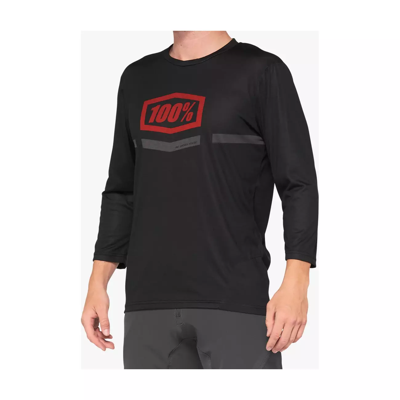 100% SPEEDLAB dres s 3/4 rukávem - AIRMATIC 3/4 - černá/červená M