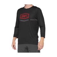 100% SPEEDLAB dres s 3/4 rukávem - AIRMATIC - černá/červená M