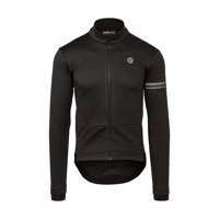 AGU Cyklistická zateplená bunda - WINTER ESSENTIAL - černá XL