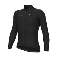 ALÉ Cyklistická zateplená bunda - FONDO 2.0 SOLID - černá 5XL