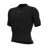 ALÉ Cyklistické triko s krátkým rukávem - GRID INTIMO - černá XL-2XL