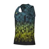 ALÉ Cyklistický dres bez rukávů - RUNNING ECLECTIC - vícebarevná XS