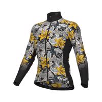 ALÉ Cyklistický dres s dlouhým rukávem zimní - HIBISCUS PR-R - vícebarevná XL