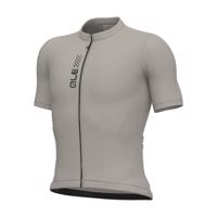 ALÉ Cyklistický dres s krátkým rukávem - PRAGMA COLOR BLOCK OFF ROAD - šedá 2XL