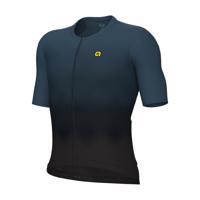 ALÉ Cyklistický dres s krátkým rukávem - R-EV1 VELOCITY 2.0 - šedá 2XL