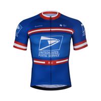 BONAVELO Cyklistický dres s krátkým rukávem - US POSTAL 4XL