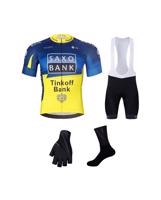 BONAVELO Cyklistický mega set - SAXO BANK TINKOFF - bílá/žlutá/modrá/černá