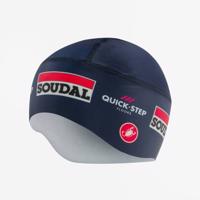 CASTELLI Cyklistická čepice - SOUDAL QUICK-STEP 24 - modrá