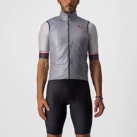 CASTELLI Cyklistická vesta - ARIA - stříbrná 2XL