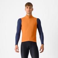 CASTELLI Cyklistická vesta - ESPRESSO VEST - oranžová L