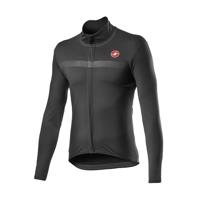 CASTELLI Cyklistická větruodolná bunda - GOCCIA  - šedá XL