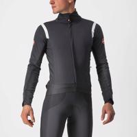 CASTELLI Cyklistická zateplená bunda - ALPHA RoS 2 - antracitová 3XL