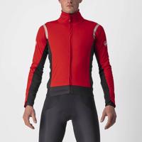 CASTELLI Cyklistická zateplená bunda - ALPHA RoS 2 - červená 2XL