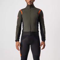 CASTELLI Cyklistická zateplená bunda - ALPHA RoS 2 - zelená 3XL