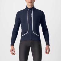 CASTELLI Cyklistická zateplená bunda - FLIGHT AIR - modrá 2XL