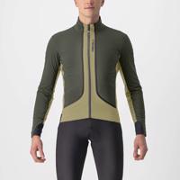 CASTELLI Cyklistická zateplená bunda - FLIGHT AIR - zelená 3XL