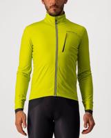 CASTELLI Cyklistická zateplená bunda - GO WINTER - žlutá XL