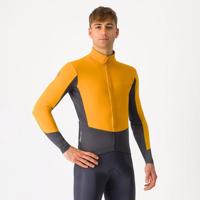 CASTELLI Cyklistická zateplená bunda - PERFETTO AIR - oranžová 2XL