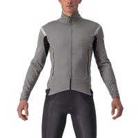 CASTELLI Cyklistická zateplená bunda - PERFETTO ROS 2 CONV. - šedá XL