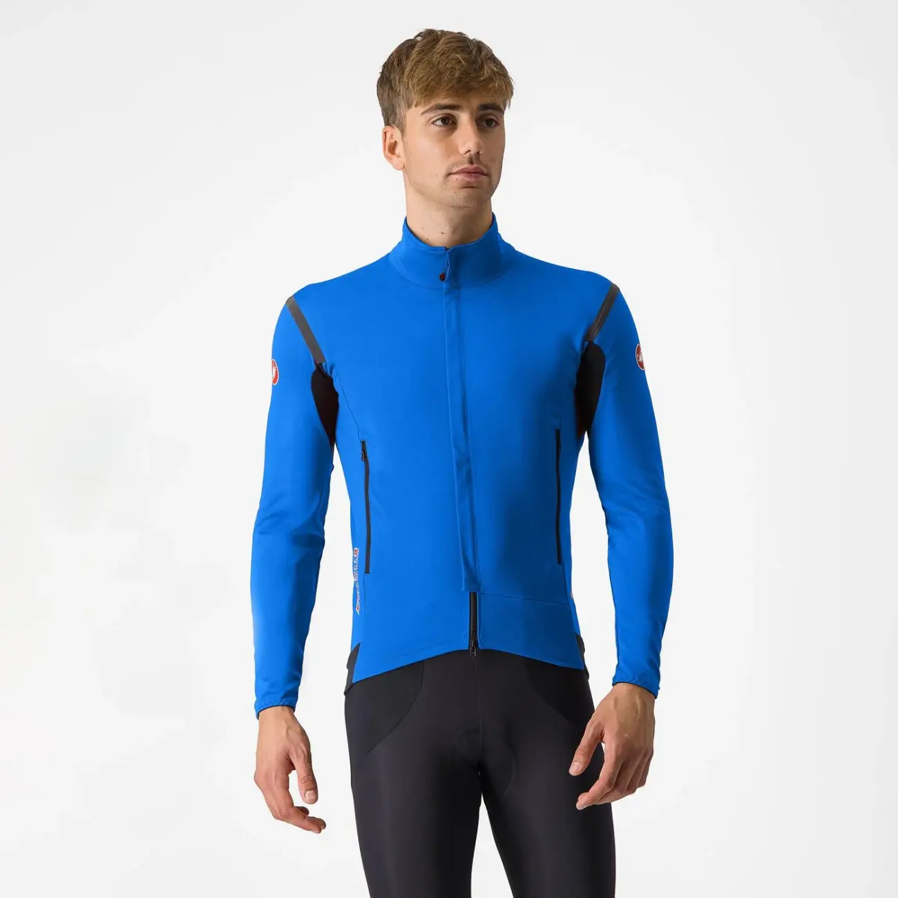 CASTELLI Cyklistická zateplená bunda - PERFETTO ROS 2 - modrá 2XL