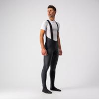 CASTELLI Cyklistické kalhoty dlouhé s laclem - SORPASSO ROS WIND - černá 3XL