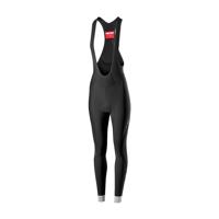 CASTELLI Cyklistické kalhoty dlouhé s laclem - TUTTO NANO LADY WNT - černá M