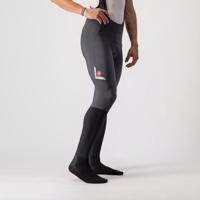 CASTELLI Cyklistické kalhoty dlouhé s laclem - VELOCISSIMO 5 - černá/žlutá 2XL