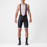 CASTELLI Cyklistické kalhoty krátké s laclem - COMPETIZIONE KIT - stříbrná/černá 3XL