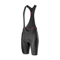 CASTELLI Cyklistické kalhoty krátké s laclem - COMPETIZIONE - šedá 2XL