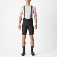 CASTELLI Cyklistické kalhoty krátké s laclem - ESPRESSO - černá XL