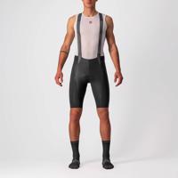 CASTELLI Cyklistické kalhoty krátké s laclem - FREE AERO RC - černá 2XL