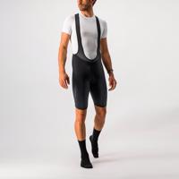 CASTELLI Cyklistické kalhoty krátké s laclem - NANO FLEX PRO RACE - černá 2XL