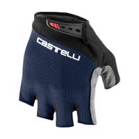 CASTELLI Cyklistické rukavice krátkoprsté - ENTRATA V - modrá M