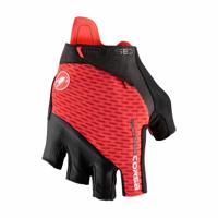 CASTELLI Cyklistické rukavice krátkoprsté - ROSSO CORSA PRO V - červená XL