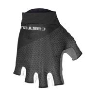 CASTELLI Cyklistické rukavice krátkoprsté - ROUBAIX GEL 2 LADY - černá L