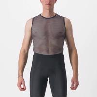 CASTELLI Cyklistické triko bez rukávů - MIRACOLO WOOL - šedá XL