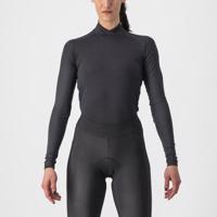 CASTELLI Cyklistické triko s dlouhým rukávem - BANDITO WOOL W - černá S