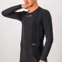 CASTELLI Cyklistické triko s dlouhým rukávem - PROSECCO TECH LONG - černá 2XL