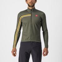 CASTELLI Cyklistický dres s dlouhým rukávem letní - UNLIMITED THERMAL - zelená M