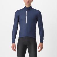 CASTELLI Cyklistický dres s dlouhým rukávem zimní - ENTRATA THERMAL - modrá 2XL