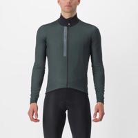 CASTELLI Cyklistický dres s dlouhým rukávem zimní - ENTRATA THERMAL - zelená 2XL