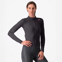 CASTELLI Cyklistický dres s dlouhým rukávem zimní - ESPRESSO THERMAL  - černá L