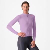 CASTELLI Cyklistický dres s dlouhým rukávem zimní - ESPRESSO THERMAL W - fialová L