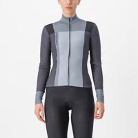 CASTELLI Cyklistický dres s dlouhým rukávem zimní - UNLIMITED W THERMAL - černá S