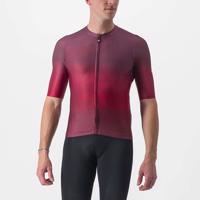 CASTELLI Cyklistický dres s krátkým rukávem - AERO RACE 6.0 - bordó XL