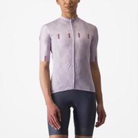 CASTELLI Cyklistický dres s krátkým rukávem - DIMENSIONE - fialová M