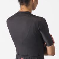 CASTELLI Cyklistický dres s krátkým rukávem - ESPRESSO W - antracitová S